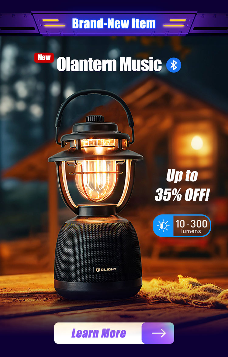 Olantern Music LED Lantern Lights with Stereo - Olight Store