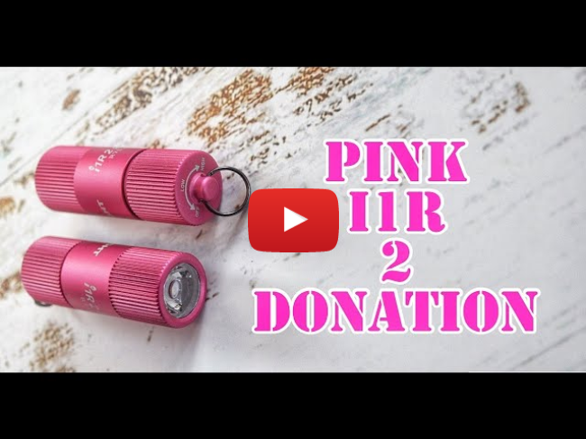 Olight PINK I1R 2 #breastcancerawareness